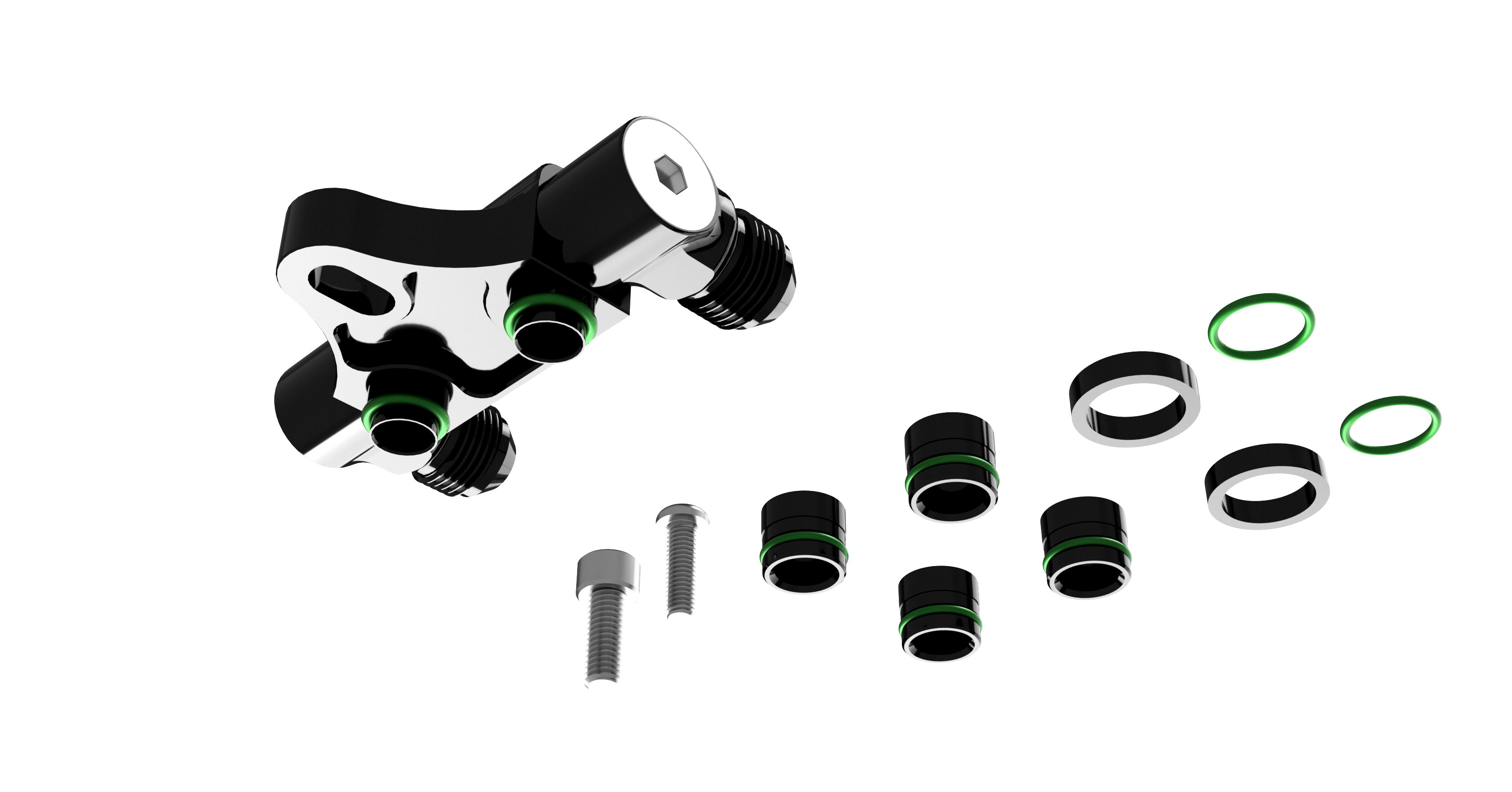 8HP oil cooler adapter HPR Ultimate TCA