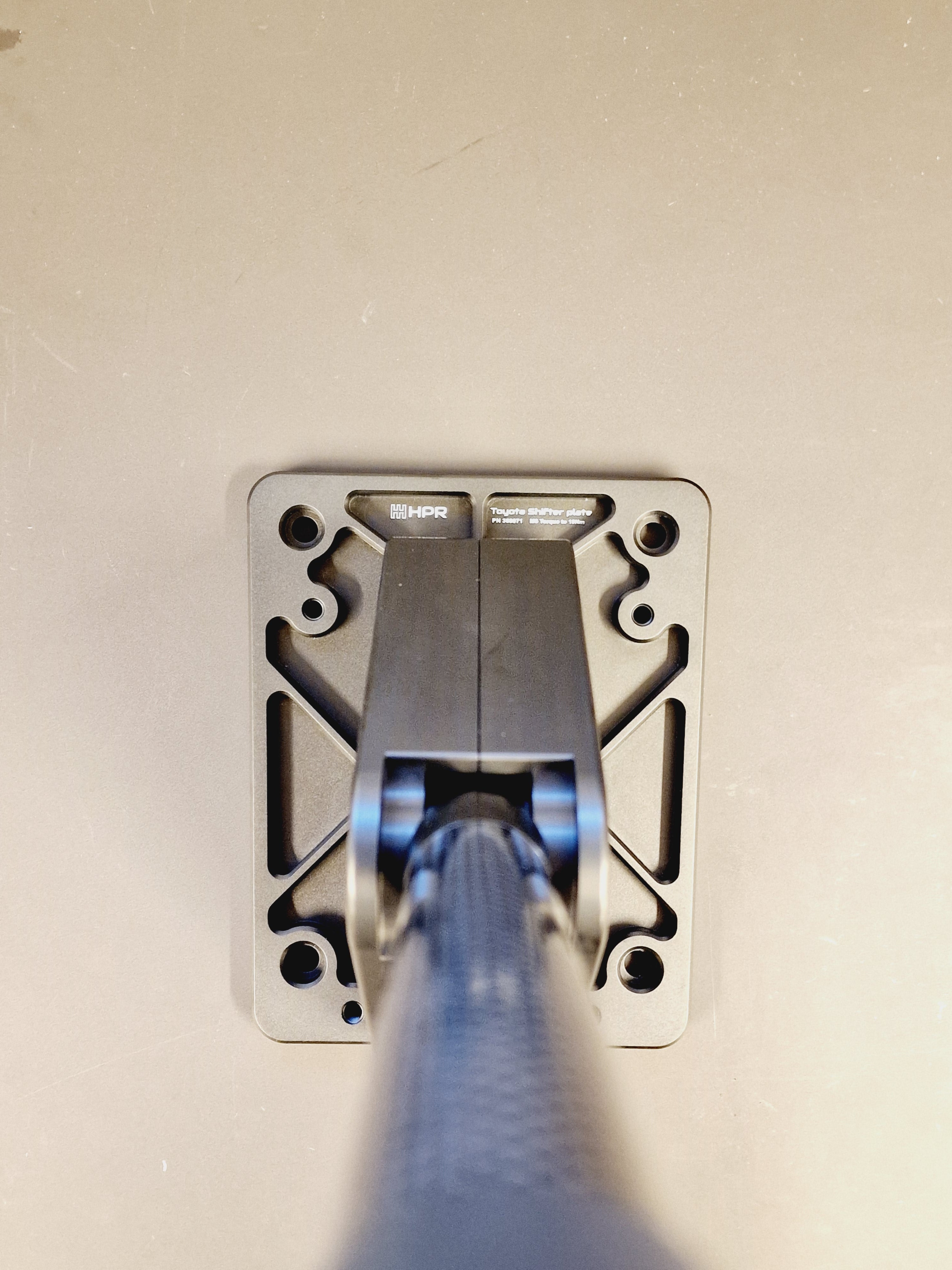 Toyota chassis manual shifter plate