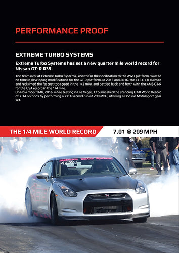 Dodson Superstock 7 plate 650lbs Nissan GTR