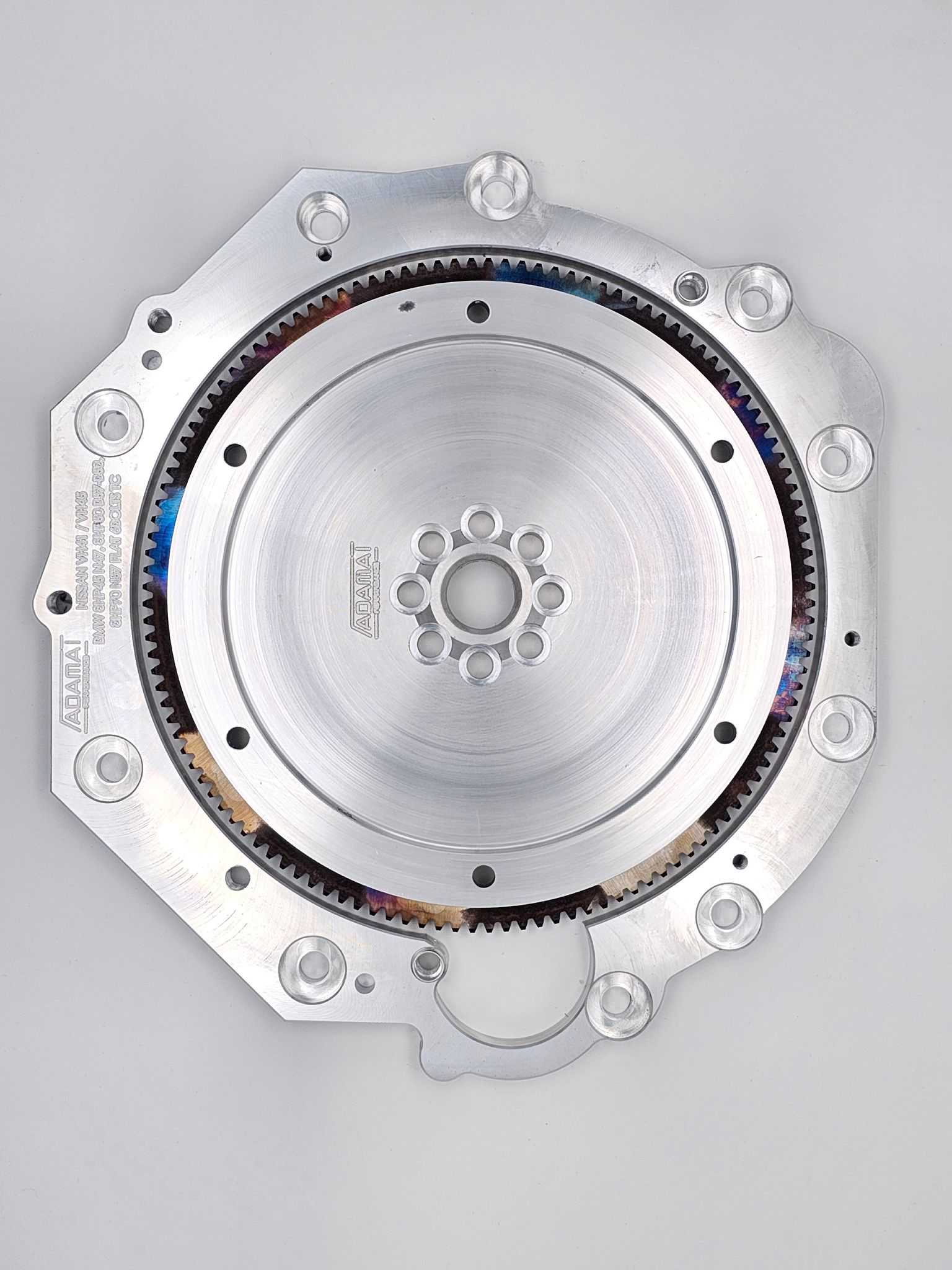 Nissan VH41 to N57/B57 adapterplate and flywheel kit