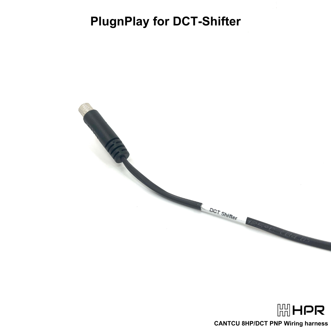 Shows the DCT shifter plug and play connector