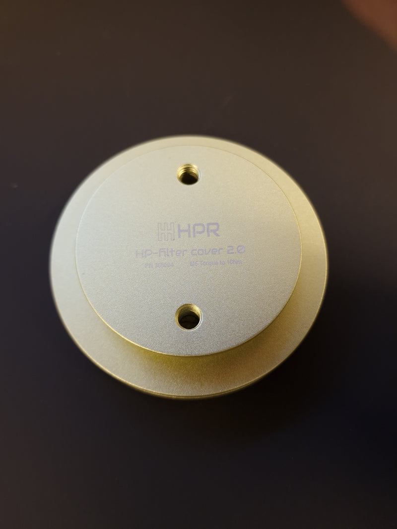 HPR billet HP filter cover Rev 2.0